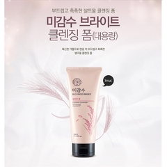 Sữa Rửa Mặt Gạo Rice Water Bright Cleansing Foam The Face Shop- 150ml