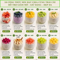 Hạt Chia hữu cơ Novanuts nhập khẩu Ấn Độ 500g