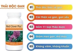Red Clover Plus Unicity Mỹ - Thải độc và tăng cường chức năng gan (100 viên)