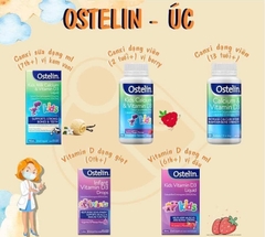 Ostelin Infant Vitamin D3 Drops 2.4ml cho trẻ từ 0 – 12 tuổi