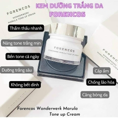 Forencos Wonderwerk Marula Tone Up Cream 50mlKem Dưỡng Trắng Da, Nâng Tông
