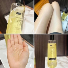 Dầu Dưỡng Thể Căng Bóng, Cấp Ẩm Giúp Da Mềm Mại Neutrogena Body Oil Light- 250ml- Úc