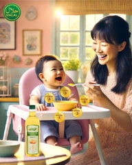 Dầu lạc nguyên chất Penato 100% tinh khiết KHÔNG BIẾN ĐỔI GEN_Chai 1 lít