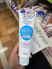 Sữa rửa mặt Kose Softymo Collagen 220g cho da khô, da thường- Bản Nội Địa xách tay