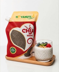 Hạt Chia hữu cơ Novanuts nhập khẩu Ấn Độ 500g