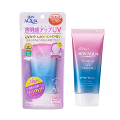 Kem chống nắng Skin Aqua Tone Up UV Essence SPF 50 Nhật Bản( hàng xách tay)