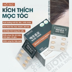 Viên uống mọc tóc Brewer’s Yeast Biotin Hàn Quốc 60 viên
