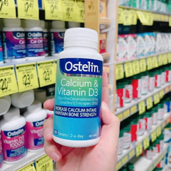 Canxi Ostelin Calcium & Vitamin D3 (130 viên)