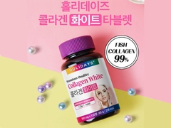 Viên uống collagen trắng sáng hồng da Holidays Premium 120 viên Hàn Quốc