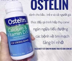 Canxi Ostelin Calcium & Vitamin D3 (130 viên)