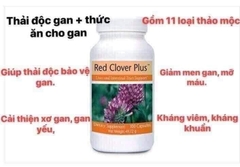 Red Clover Plus Unicity Mỹ - Thải độc và tăng cường chức năng gan (100 viên)