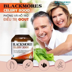BLACKMORES CELERY 3000MG - HỖ TRỢ ĐIỀU TRỊ GOUT, CHAI 50 VIÊN