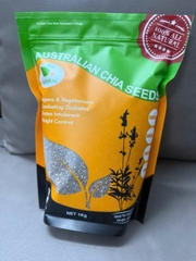 HẠT CHIA HỮU CƠ AU- ÚC- KHÔNG BIẾN ĐỔI GEN - AUSTRALIAN CHIA SEESD 1kg