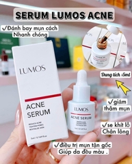 Serum Mụn Lumos Acne GC Nature USA, Lọ 5mL Giúp Ngăn Ngừa Và Làm Se Khô Nhanh Các Nốt Mụn Trên Da