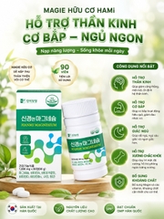 Viên uống bổ sung Magie hữu cơ hãng Hanmi Hàn Quốc 90 viên