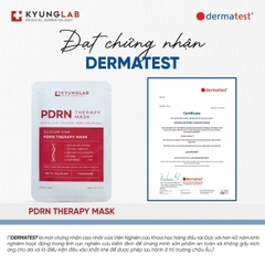 Mặt nạ cấp ẩm sâu PDRN Kyunglab PDRN Therapy Mask 10 miếng