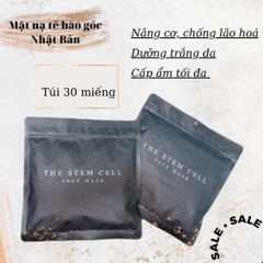 Mặt nạ tế bào gốc Stem  ĐEN -Dưỡng Ẩm Sâu -Nhật (30 miếng)