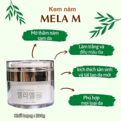 Kem đặc trị nám, tàn nhang Mela M Hàn Quốc