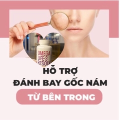 Omega Life-3 Resolve của Unicity Mỹ 120 viên thần dược sắc đẹp và bảo hộ sức khỏe