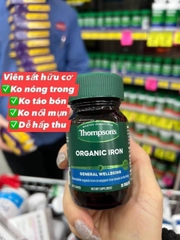 Sắt hữu cơ Thompson Úc 30 viên