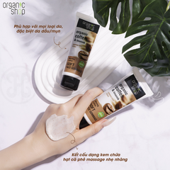 Tẩy da chết cafe mặt Organic Nga 75ml
