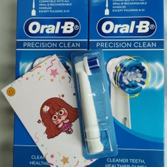 Bộ 5 đầu bàn chải điện thay thế Oral B Power Toothbrush Precision Clean Refills lý tưởng cho răng và nướu nhạy cảm
