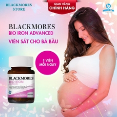 Sắt Cho Bà bầu Blackmores Pregnancy 30 Viên (Xách Tay Úc)