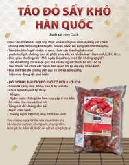 Táo đỏ Hàn 1kg dưỡng nhan, dưỡng huyết.