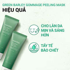 Tẩy Tế Bào Chết Innisfree Green Barley Gommage lúa mạch 120ml
