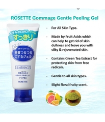 Tẩy da chết Rosette Nhật- Xanh da dầu, mụn.