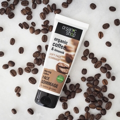 Tẩy da chết cafe mặt Organic Nga 75ml