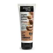 Tẩy da chết cafe mặt Organic Nga 75ml