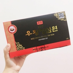 An cung ngưu hoàng hoàn IKSU Đỏ Hàn Quốc ( hàng mua trực tiếp hiệu thuốc Hàn)