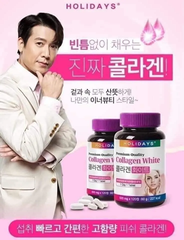 Viên uống collagen trắng sáng hồng da Holidays Premium 120 viên Hàn Quốc