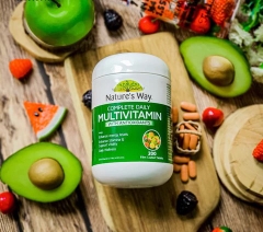 Viên Uống Vitamin Tổng Hợp Nature’s Way Complete Daily Multivitamin Úc 200 Viên