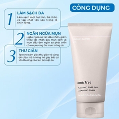 Sữa rửa mặt tro núi lửa Innisfree 150ml