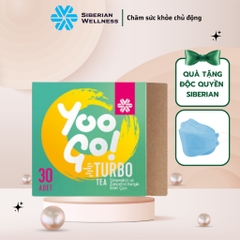 Trà thải độc ruột Yoo Go Sirbeian Nga nhuận tràng, hỗ trợ tiêu hóa- 30 gói