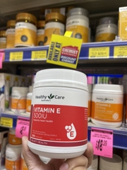 Viên uống bổ sung vitamin E Healthy Care 500IU 200 viên