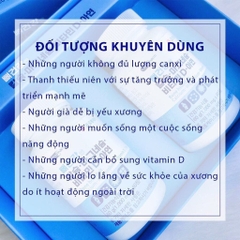 Viên uống bổ sung Canxi, Magie, Vitamin D và kẽm Nutra pharm Hàn Quốc
