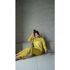 SP_37 Đồ bộ pijama BOLOBALA mặc nhà tay dài quần dài chất lụa xước đủ màu