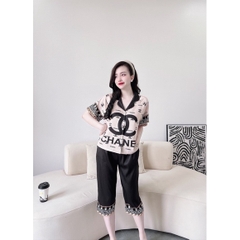SP_09 Đồ bộ pijama BOLOBALA tay ngắn quần lửng, chất lụa xước đẹp, có 9 màu