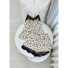 QC_01 Đồ bộ pijama BOLOBALA áo dây quần đùi phối ren hàng QCCC hàng đẹp