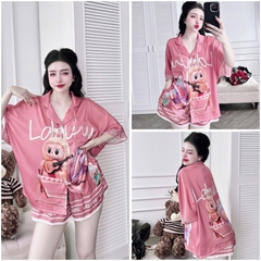 SP_216 TỔNG HỢP MẪU BỘ PIJAMA ĐÙI CÁNH DƠI HOẠ TIẾT LABUBUU HOT TREND