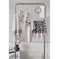 Đồ bộ pijama nữ Bolobala lụa latin mặc nhà SP_262 quần đùi áo tay ngắn cánh dơi hàng cao cấp