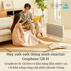 Máy sưởi thông minh Xiaomi Smartmi Graphene GR-H kết nối app mihome