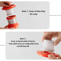 Lõi lọc cho máy hút bụi UV Xiaomi Mijia gen 2 MJCMY02DY