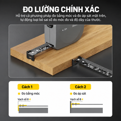 Thước dây cuộn tự khóa Atuman TP1 dài 3m, độ chính xác cao