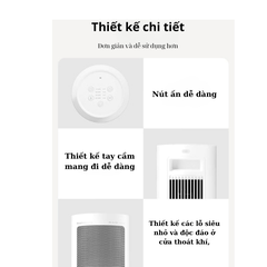 Quạt sưởi Xiaomi Mijia Graphene LSNFJ03ZM công suất 2000W