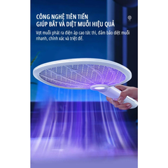 Vợt kiêm đèn bắt muỗi Milife B2