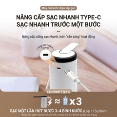 Máy Bơm nước mini tại vòi Quange điện áp 5V-1A,công suất 4W có thể gấp gon